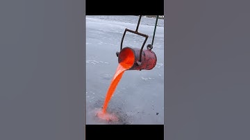 LAVA VS ICE!!!!! #shorts #entertainment #cool #lava #ice #subscribe #entertainment #science