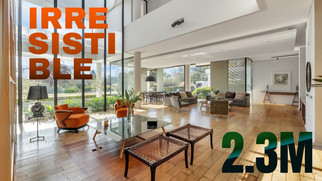 Esta casa de 1.000 m2 en Pilar te va a dejar SOÑANDO (y está en venta)