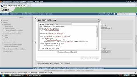Integrating Selenium with Confluence and JIRA using zAgile Teamwork