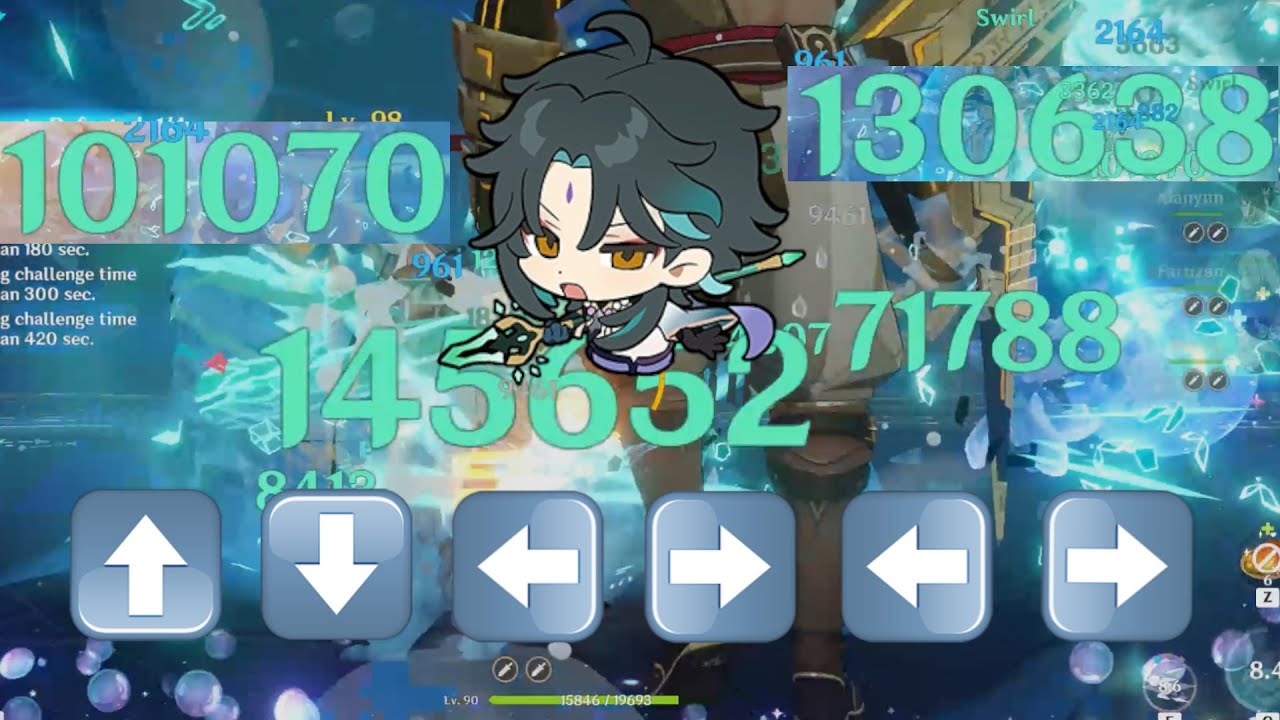 Testing out my C6 Xiao! (aka motion sickness go brrrr) Genshin Impact