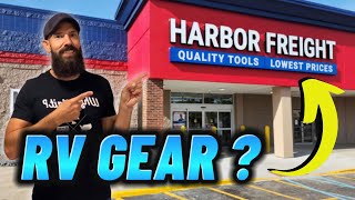 Does Harbor Freight Have RV Gear and Equipment for RVers?