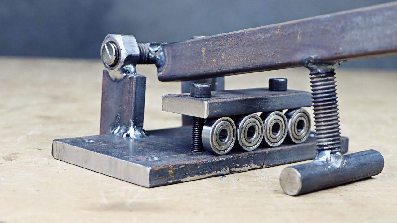 MOST USEFUL TOOL FOR WORKSHOP!! HOMEMADE DIY IDEA 💡POWERFUL 💪 BENDER !