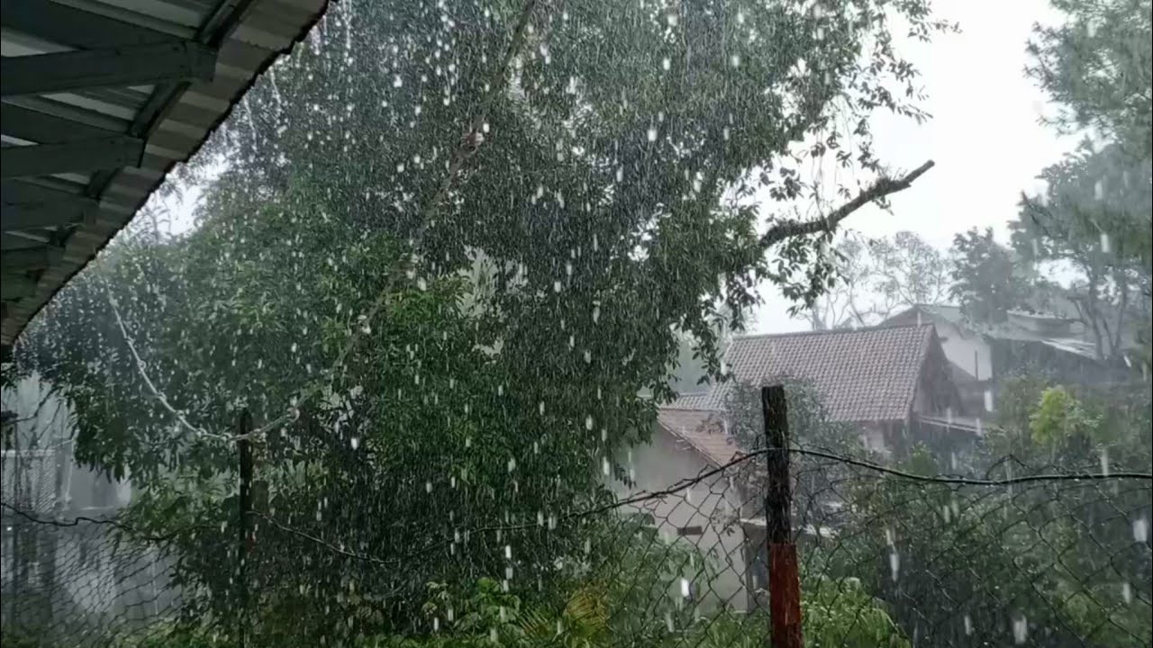 Звуки сильного ливня 🌧️ Мощный дождь для глубокого сна, расслабления и снятия стресса