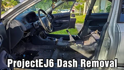 ProjectEJ6 - Dash Removal | 96-00 Honda Civic
