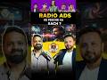 🎙️Radio ads सिर्फ बोलने से नहीं चलते ! #shorts #podcast #radio #trending