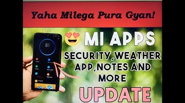 MIUI 11  ||  New Update || Security and Cleaner ||