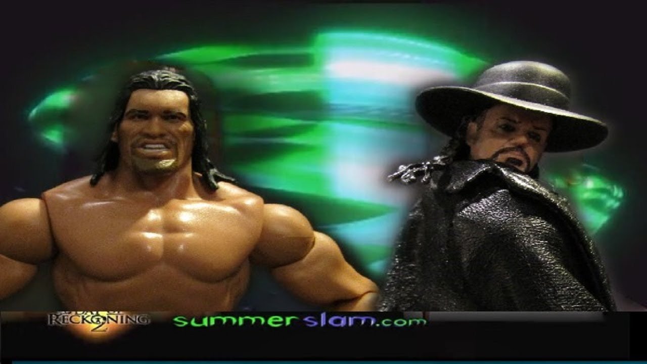 (Full Match) The Great Khali vs The Undertaker Summerslam -( WWE Stop Motion)