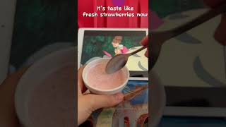 Eat strawberry ice cream with me eating icecream animevibes vlog