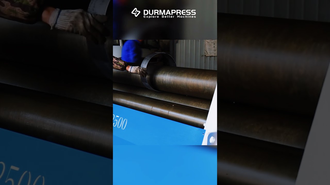 W12 CNC Hydraulic Rolling Machine 10&times;2500 | Smooth Rolling in Action