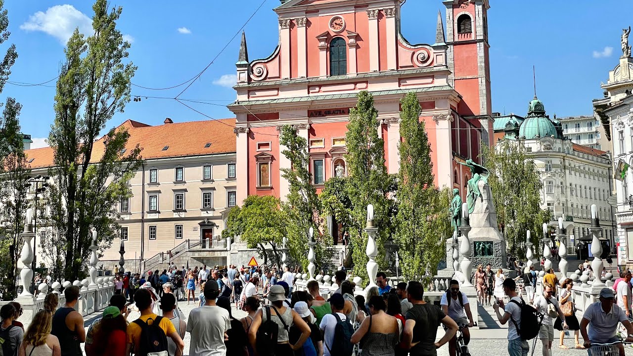 Slovenia Ljubljana walk tour Summer 2022