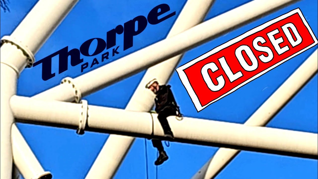 Thorpe park closed season UPDATE! 2025 - YouTube