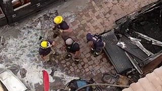 Man seriously injured in Henderson garage explosion, house fire