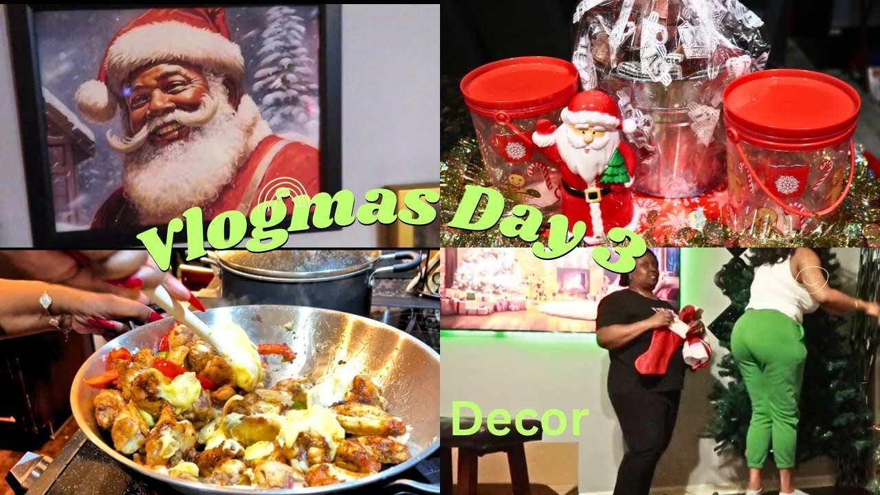 Vlogmas Day 3: Homemaker Life | Thanksgiving Prep, Cooking & Decorating!”