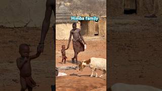 Himba Family In Namibia