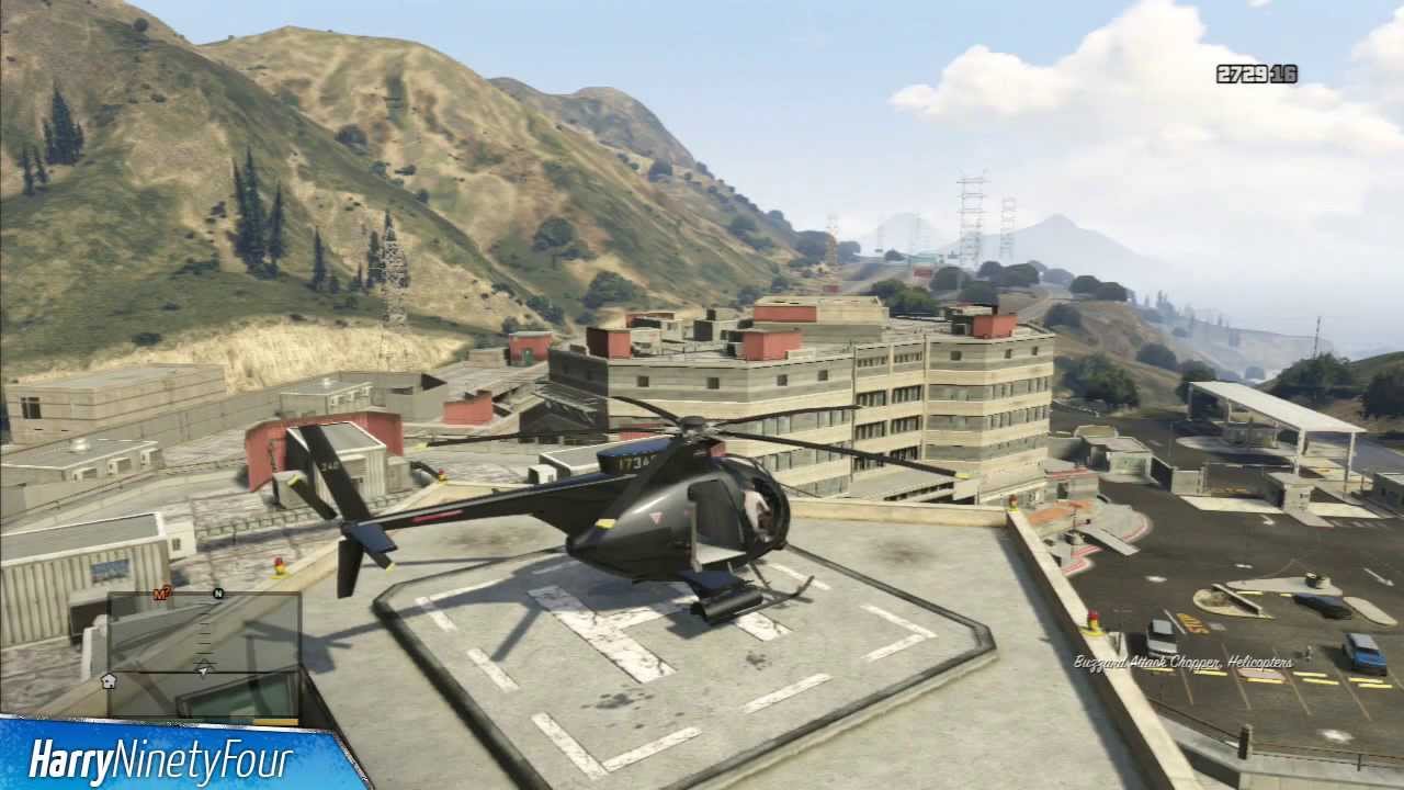 gta 5 buzzard location