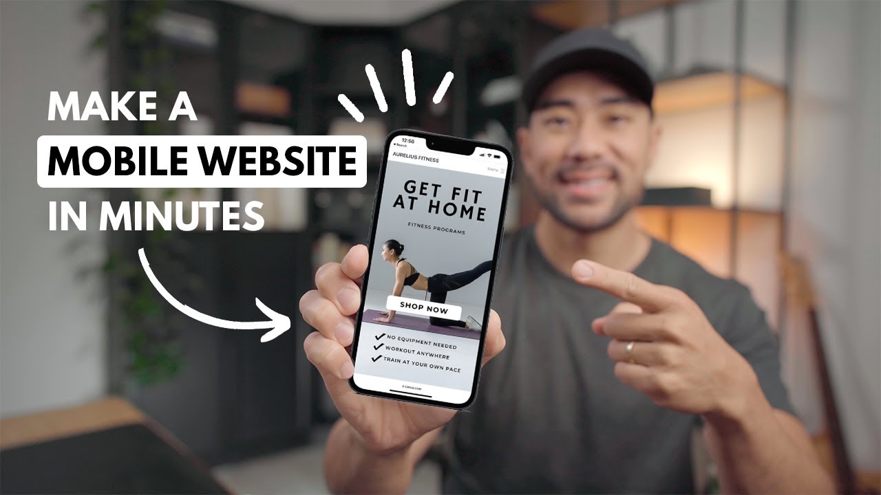 mobile friendly  Update  Cách tạo trang web thân thiện với thiết bị di động ở Canva (Mẫu trang web thưởng)