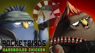 Rocketbirds Hardboiled Chicken Gameplay Moments PC HD