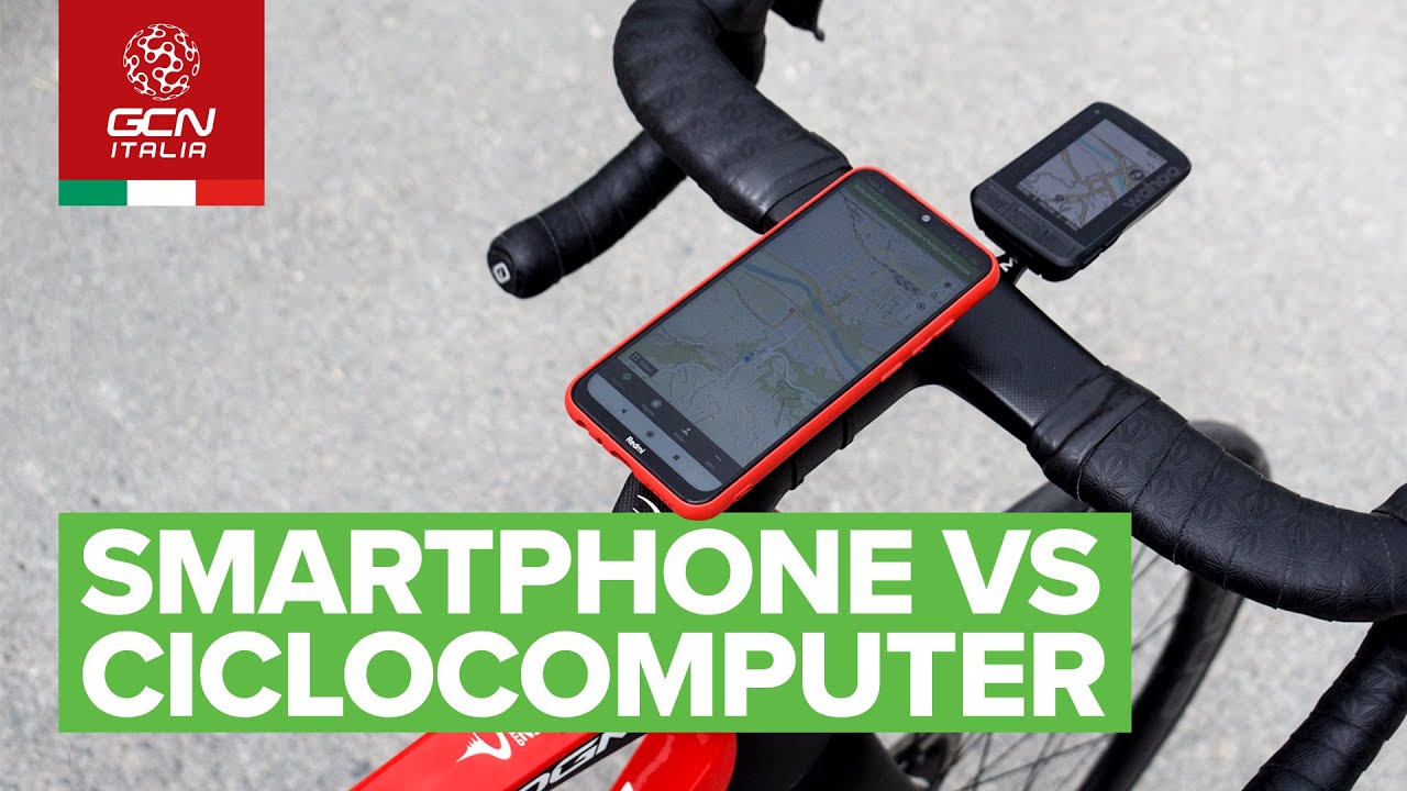 Smartphone o ciclocomputer? Pregi e difetti delle due soluzioni