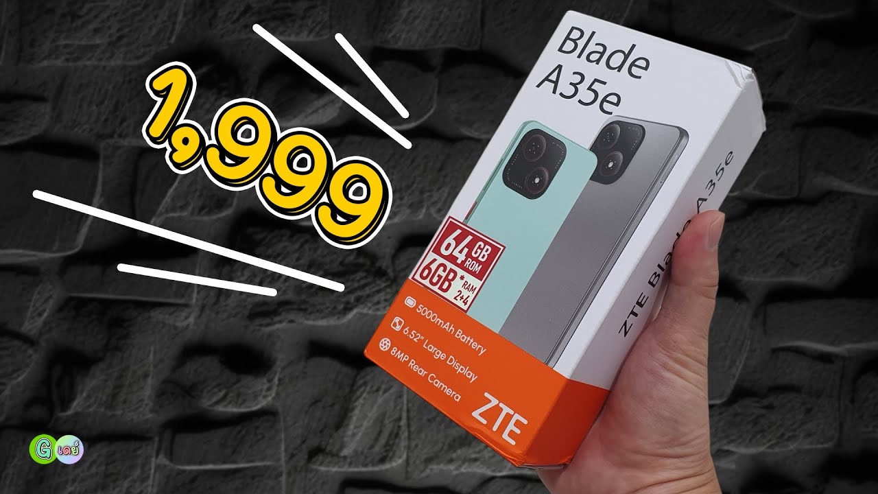 เปิดตัวใหม่ ZTE Blade A35e สมาร์ทโฟนสุดคุ้ม 1,999 บาท