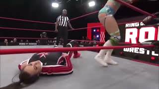 ROH Finisher : Robyn Renegade - Double Jump Moonsault