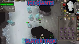 Ice Giants Slayer Task OSRS