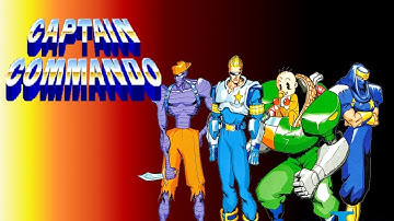 Retro Arcade Longplay Captain Commando Ginzu Playthrough