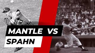 Mickey Mantle vs Warren Spahn 1956 All Star Game