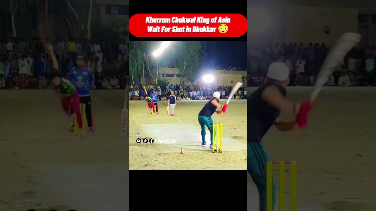 Khurram Chakwal King of Asia | Wait For Shot in Bhakkar 😳 