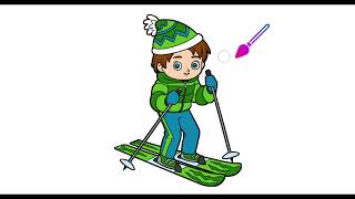 Colouring Game Game Video 🎨🖌️🖍️| Fun Game Video #gaming  #meenakumarilearning @MeenaKumariLearning  screenshot 2