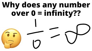 Why does ANY NUMBER over 0 = INFINITY??