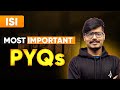 ISI Most Repeated PYQs with Detailed Solution | ISI &amp; CMI