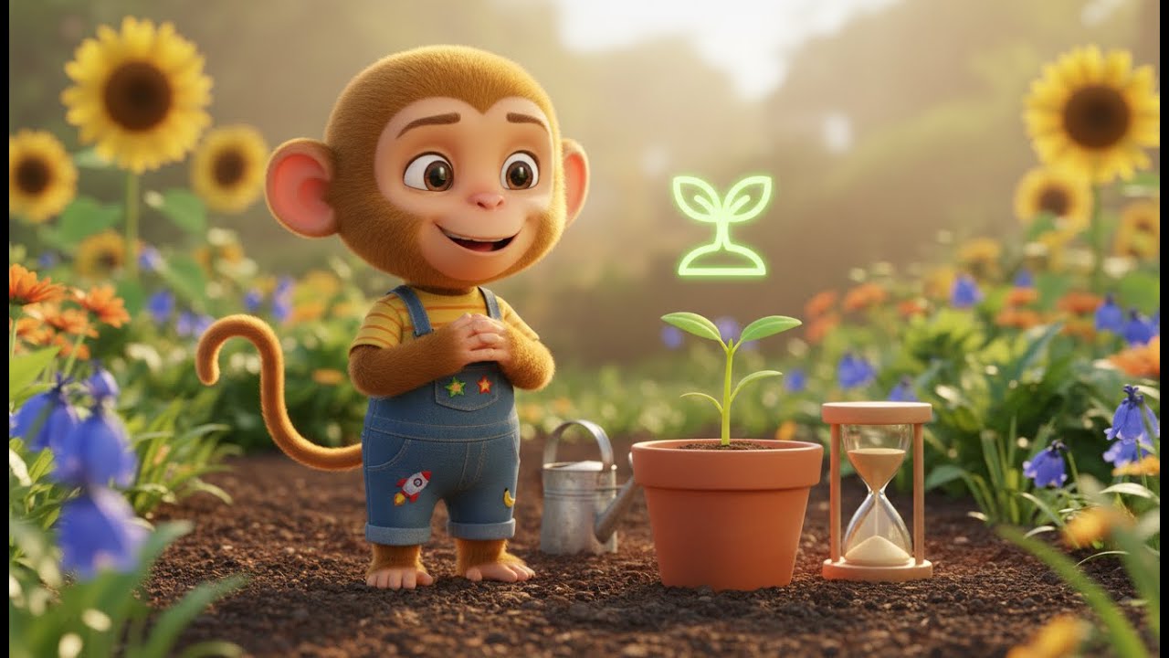 Why Being Patient is Good: Sunny monkey: Patience