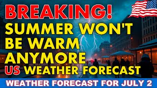 BREAKING: Rain & Warm Wave - US Weather Forecast July 2, 2025 Live! #WeatherRadar screenshot 5