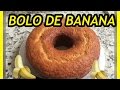 BOLO DE BANANA  | Amanda Andrade