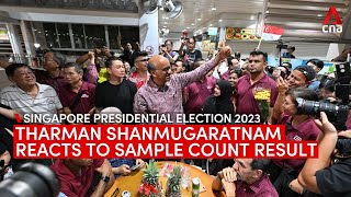 "I'm truly humbled": Tharman after sample count result in Singapore Presidential Election screenshot 5