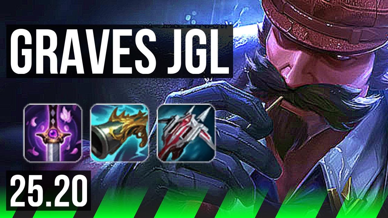 GRAVES vs SYLAS (JGL) | 15/1/7, Legendary | KR Master | 25.20