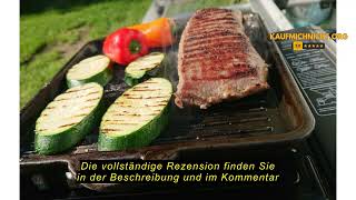 Produktbewertung GARDINGER Grillplatte Guss für einflammige Universal-Kartuschen Kocher + Rocket Sto