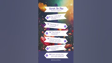 English Translation: Surah An-Nas🌷| سورة الناس