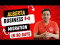 Invest 100000 cad and move to canada in 90 days  alberta business immigration rural entrepreneur