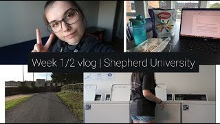 Week 1/2 vlog | Shepherd University