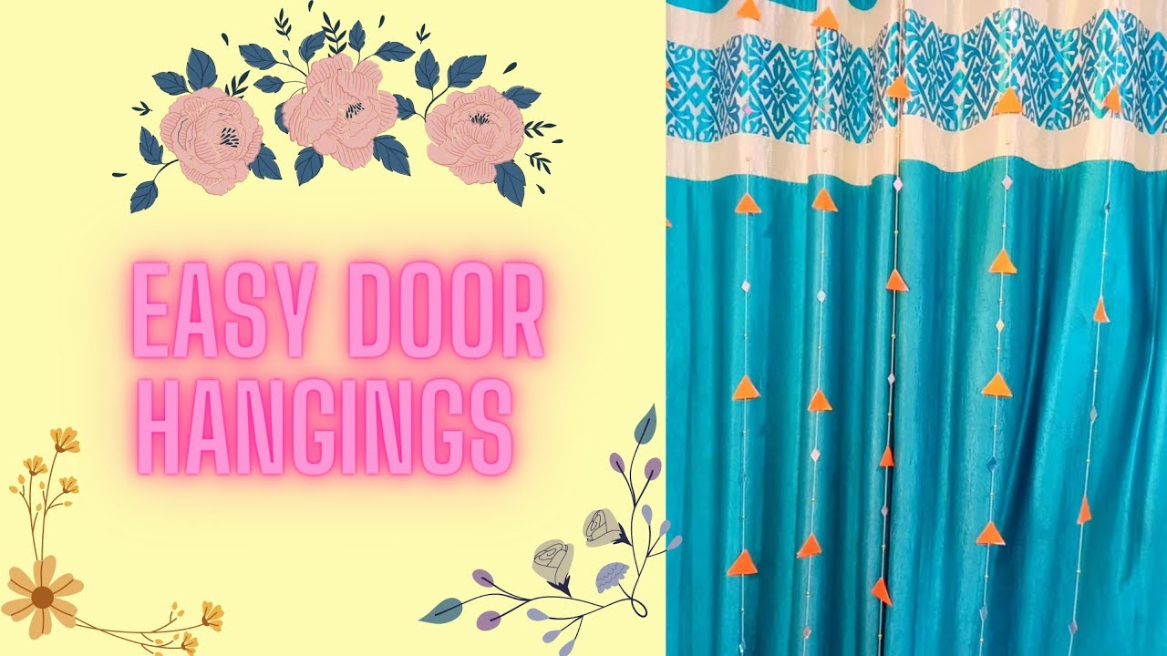 How to make EASY DOOR HANGINGS ! YouTube