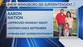 Winnsboro ISD names Aaron Nation as new superintendent