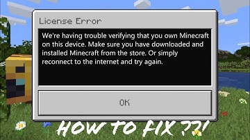 How to fix license verification in mcpe