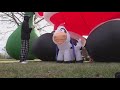 Neighborhood battles over inflatable Christmas cow