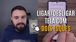 FAÇA ISSO PARA LIGAR OU DESLIGAR A TELA DO CELULAR COM DOIS TOQUES