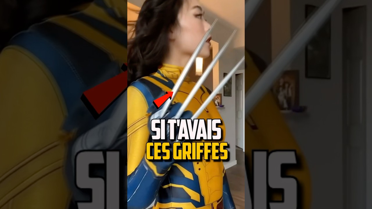 AVOIR LES GRIFFES DE WOLVERINE ÇA FAIT QUOI ?!