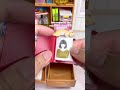ASMR organize mini desk drawer #mini #miniature #organization