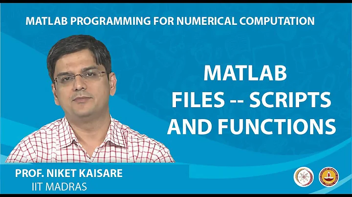 MATLAB Files -- Scripts and Functions