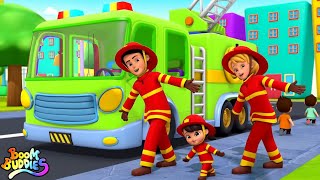 Wheels On The Firetruck + More Kids Rhymes & Songs for Preschoolers