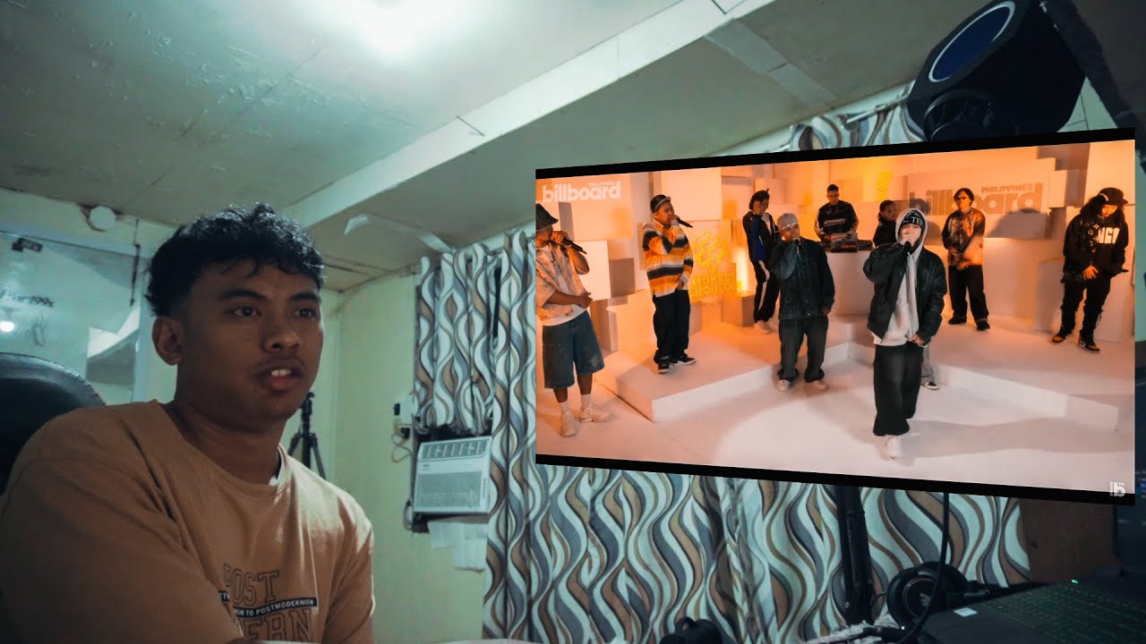 The Filipino Hip-Hop Mixtape 2025 | Billboard Philippines Studios | Reaction Video